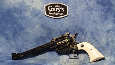RUGER 0880 SUPER BLACKHAWK 75TH ANNIVERSARY 44 MAGNUM IVORY / ENGRAVED - Image 6 of 8