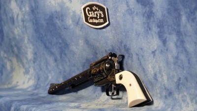RUGER 0880 SUPER BLACKHAWK 75TH ANNIVERSARY 44 MAGNUM IVORY / ENGRAVED - Image 7 of 8