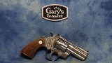 USED COLT PYTHON ENGRAVED 357 MAGNUM 3
