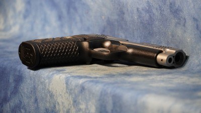 USED WILSON COMBAT EDCX-9 9MM REVERSE TWO TONE - Image 4 of 7