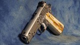 NIGHTHAWK CUSTOM VIP COMMANDER SILVER 38 SUPER WITH MAMMOTH BARK GRIPS - Image 17 of 25