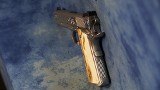 NIGHTHAWK CUSTOM VIP COMMANDER SILVER 38 SUPER WITH MAMMOTH BARK GRIPS - Image 19 of 25