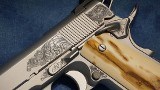 NIGHTHAWK CUSTOM VIP COMMANDER SILVER 38 SUPER WITH MAMMOTH BARK GRIPS - Image 15 of 25