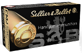SELLIER & BELLOT SB380A HANDGUN 380 ACP 92 GRAIN FULL METAL JACKET 50 RNDS - Image 1 of 1