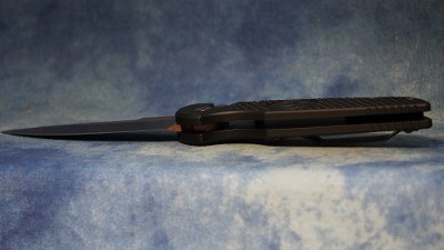 NIGHTHAWK CUSTOM K211-CR PRO-TECH KNIFE TR-3 AUTOMATIC COPPER ROSE DLC - Image 4 of 7