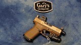 USED GLOCK G43X FDE 9MM WITH HOLOSUN THREADED BBL & STREAMLIGHT - 1 of 5