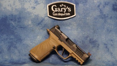 WILSON COMBAT P365XL 2.0 X-MACRO TAN 9MM ACTION TUNED RMR CC CUT - Image 1 of 5
