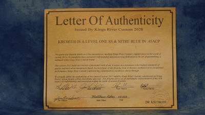 KINGS RIVER CUSTOM LEVEL ONE 45 ACP 5