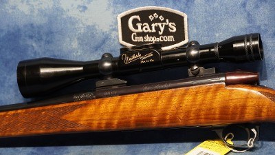 USED WEATHERBY MARK V DELUXE 300 WBY MAG MFG W. GERMANY WITH SCOPE - Image 8 of 10