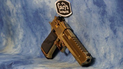 MAGNUM RESEARCH DE44TG DESERT EAGLE MARK XIX 44 MAGNUM GOLD TI - Image 3 of 7