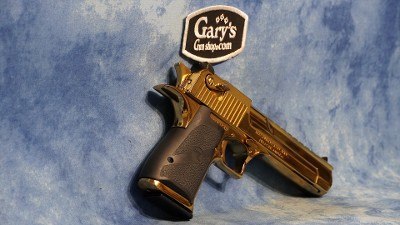 MAGNUM RESEARCH DE44TG DESERT EAGLE MARK XIX 44 MAGNUM GOLD TI - Image 2 of 7