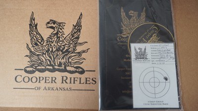 COOPER MODEL 22 MONTANA VARMINTER SINGLE SHOT 6.5 CREEDMOOR 24