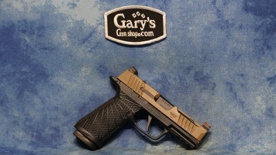 WILSON COMBAT P365XL 2.0 9MM MACRO MODULE FDE SLIDE RMR CUT TUNED - Image 1 of 7