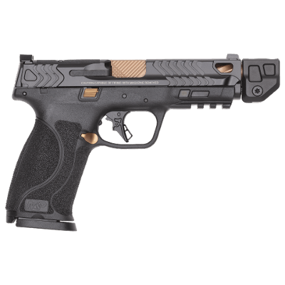 SMITH & WESSON 14618 M&P9 M2.0 9MM COPPER PVD WITH COMPENSATOR O.R. NTS - Image 1 of 3