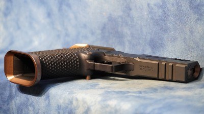 CNC GUNWORKS AKIRA 9MM DLC / ROSE GOLD 4.6