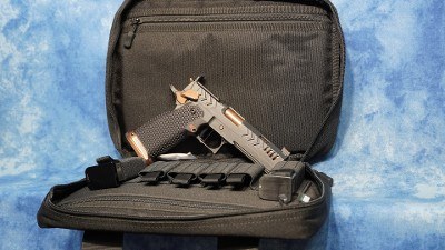CNC GUNWORKS AKIRA 9MM DLC / ROSE GOLD 4.6