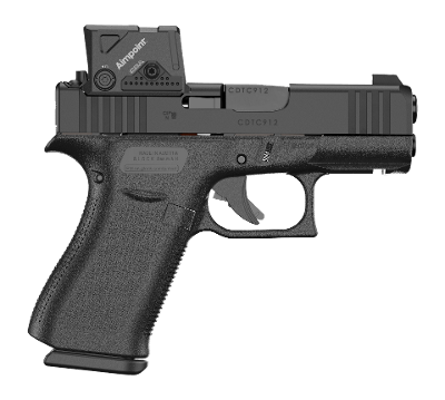 GLOCK PX4350B03FRMOS8A4 G43X M.O.S. W/AIMPOINT COA 9MM 15 RNDS - Image 1 of 3