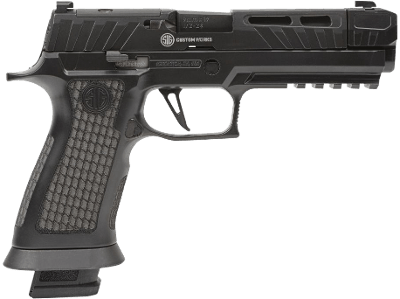 ON SALE! SIG SAUER P320V004 P320 SPECTRE COMP BLACKOUT9MM 21+1, 4.60