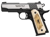 ON SALE! BROWNING 051999492 1911-380 BLACK LABEL MEDALLION COMPACT 380 ACP 3.63