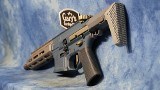 Q LLC HB-300BLK-7IN-SBR-BLU HONEY BADGER 300 BLACKOUT 7