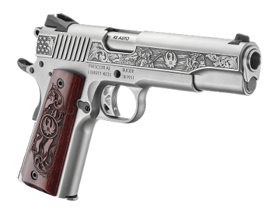 RUGER 16707 SR1911 250TH ANN 45 ACP SS ENGRAVED - Image 3 of 3