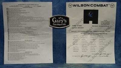 WILSON COMBAT SUPERGRADE X-TAC 45 ACP COMMANDER 4.25