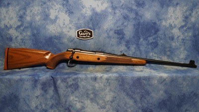 SAKO J04921 MODEL 90 M HUNTER 6.5X55 SWEDISH BLUED WALNUT IRON SIGHTS - Image 1 of 11
