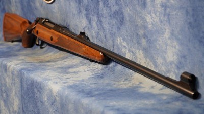 SAKO J04921 MODEL 90 M HUNTER 6.5X55 SWEDISH BLUED WALNUT IRON SIGHTS - Image 5 of 11