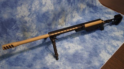 NOREEN FIREARMS 50ULRX ULR-X 50 BMG FDE & BLACK 5 RND MAG SIDE FOLDING - Image 8 of 12