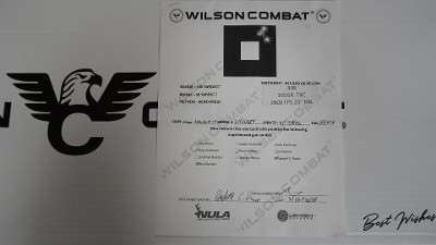 WILSON COMBAT NULA MODEL 20 308 WINCHESTER KODIAK ROGUE 16