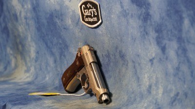 CONSIGNMENT BERETTA 84 FS CHEETAH 380 ACP FACTORY NICKEL W/ THREADED BARREL - Image 2 of 5