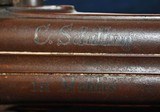 ANTIQUE GERMAN EXPOSED HAMMERS S X S HOWDAH PISTOL COACHGUN by C. SCHILLING from MEHLIS GERMANY - 4 of 15