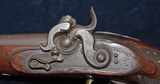 ANTIQUE GERMAN EXPOSED HAMMERS S X S HOWDAH PISTOL COACHGUN by C. SCHILLING from MEHLIS GERMANY - 11 of 15