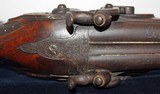 ANTIQUE GERMAN EXPOSED HAMMERS S X S HOWDAH PISTOL COACHGUN by C. SCHILLING from MEHLIS GERMANY - 13 of 15
