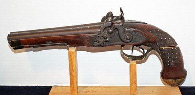 ANTIQUE GERMAN EXPOSED HAMMERS S X S HOWDAH PISTOL COACHGUN by C. SCHILLING from MEHLIS GERMANY