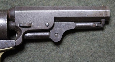 ANTIQUE COOPER FIRE ARMS NAVY 36 CALIBER 5 SHOT CIRCA 1860 SN #3782 - Image 6 of 8