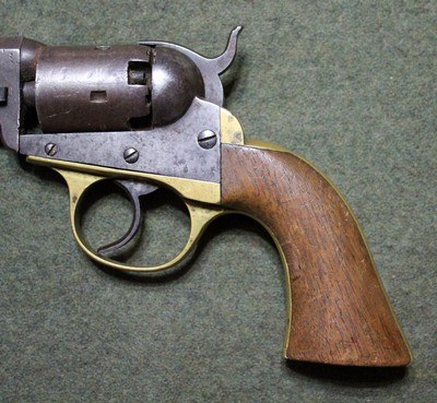 ANTIQUE COOPER FIRE ARMS NAVY 36 CALIBER 5 SHOT CIRCA 1860 SN #3782 - Image 5 of 8