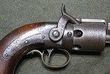 ANTIQUE MASS ARMS CO. WESSON & LEAVITT BELT MODEL 31 CALIBER 6 SHOT REVOLVER - Image 9 of 14