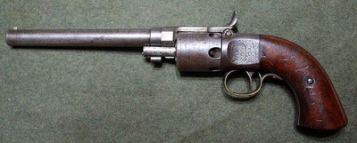 ANTIQUE MASS ARMS CO. WESSON & LEAVITT BELT MODEL 31 CALIBER 6 SHOT REVOLVER - Image 4 of 14