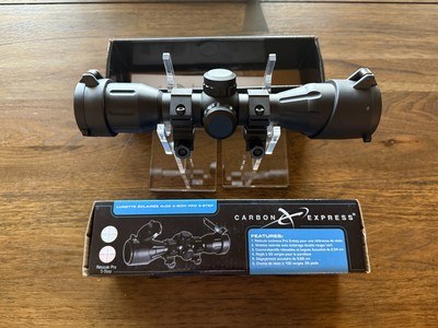 Carbon Express 4×32 Pro 5-step lighted crossbow scope