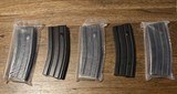 (5) CPD Duramag AR-15 .223/5.56 30 Round Aluminum Magazines