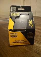 Browning Universal Extend Trail Camera Battery Solar Pack NEW