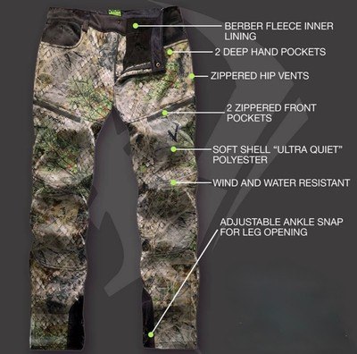 VYCAH KINSLEY PANT - DEEP WOODS size 40 New - Image 2 of 3