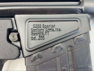 Century Arms C308 SPORTER 308 Winchester (7.62x51) 18in Blued Semi Automatic Modern Sporting Rifle - 20+1 Rounds w Tasco 3-9x50 scope - Image 5 of 10