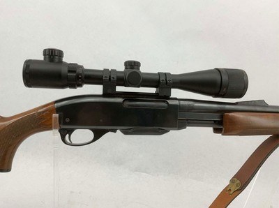 Remington 7600 243 with Bushnell scope and leather sling - Image 9 of 14