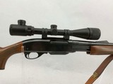 Remington 7600 243 with Bushnell scope and leather sling - Image 9 of 14