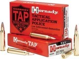 Hornady TAP .223 Rem 75gr (blk)TAP FPD &(red) TAP HBPT