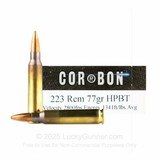 Cor-bon performance match.223 Rem 77gr HPBT - 2 of 2