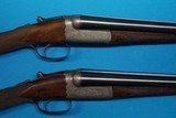 Westley Richards Best SxS Drop Lock Pair of 12 Bores