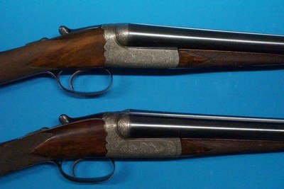 Westley Richards Best SxS Drop Lock Pair of 12 Bores